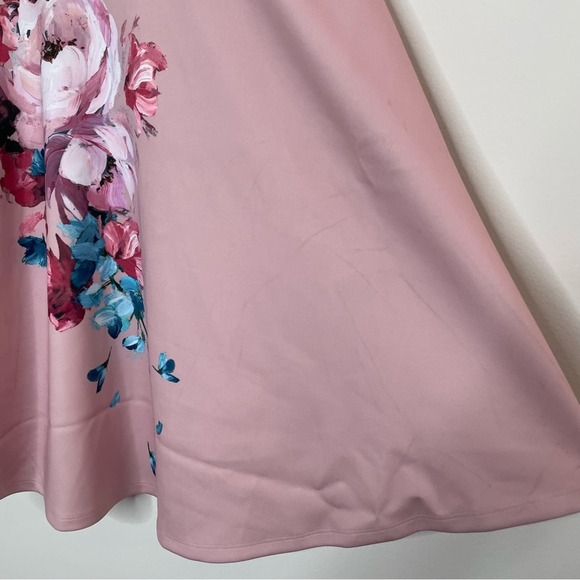 NWT Ted Baker SIRENTA Raspberry Bardot Skater Dress Ted Size 5/ US 12 - Picture 13 of 14